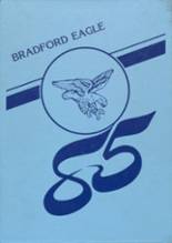 Bradford High School 1985 yearbook cover photo
