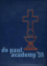 St. Vincent De Paul School 1958 yearbook cover photo