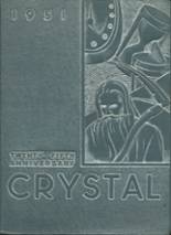 1951 Clay High School Yearbook from Oregon, Ohio cover image