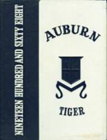 Auburn High School 1968 yearbook cover photo