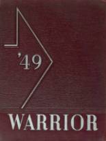 West High School 1949 yearbook cover photo