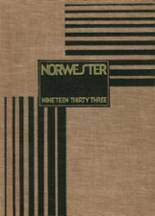 Northwestern High School 1933 yearbook cover photo