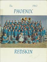 Phoenix Indian High School 1963 yearbook cover photo