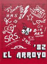 Harlingen High School 1982 yearbook cover photo