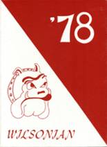 Wilson High School 1978 yearbook cover photo