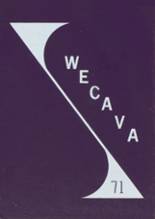 West Canada Valley High School 1971 yearbook cover photo