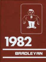 Bradley-Bourbonnais High School 1982 yearbook cover photo