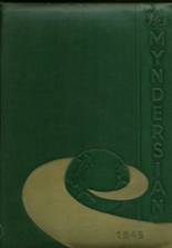 Mynderse Academy 1945 yearbook cover photo