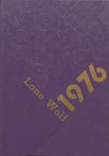 Dalhart High School 1976 yearbook cover photo