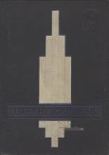 Moore High School 1936 yearbook cover photo