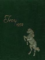 Troy High School 1972 yearbook cover photo