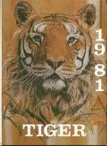 Terrell High School 1981 yearbook cover photo