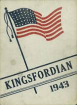 Kingsford High School 1943 yearbook cover photo