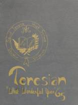 1965 St. Teresa High School Yearbook from Decatur, Illinois cover image