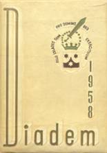 1958 Mt. Carmel High School Yearbook from Auburn, New York cover image