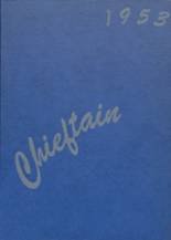 White Cloud High School 1953 yearbook cover photo