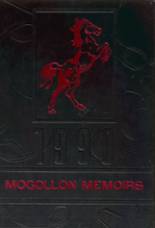 Mogollon High School 1990 yearbook cover photo