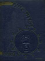 Academy of Notre Dame 1958 yearbook cover photo