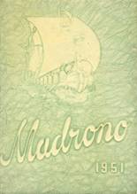 Palo Alto High School 1951 yearbook cover photo