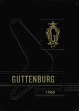Guttenberg Community High School 1960 yearbook cover photo