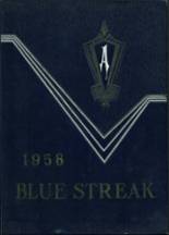 Archbold High School 1958 yearbook cover photo