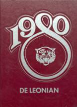 DeLeon High School 1980 yearbook cover photo