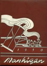 Mansfield High School 1950 yearbook cover photo