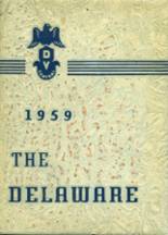 Delaware Valley High School 1959 yearbook cover photo