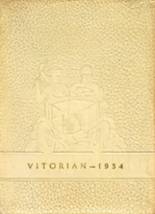 V.I.T. High School 1954 yearbook cover photo
