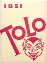 Tolt High School 1951 yearbook cover photo