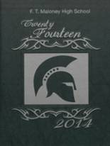 2014 Maloney High School Yearbook from Meriden, Connecticut cover image