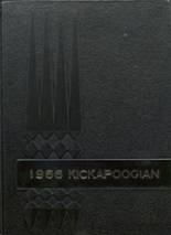Kickapoo High School 1966 yearbook cover photo