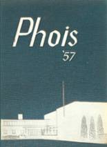 Poughkeepsie High School 1957 yearbook cover photo