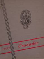 1957 Notre Dame High School Yearbook from Cresco, Iowa cover image