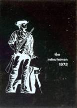 Pineville High School 1973 yearbook cover photo
