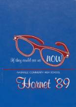 Nashville Community High School 1989 yearbook cover photo