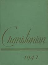 Cranston High School East 1947 yearbook cover photo
