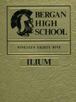 Bergan High School 1985 yearbook cover photo
