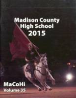 Madison County High School 2015 yearbook cover photo