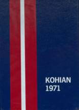 Kohler High School 1971 yearbook cover photo