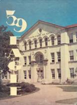 Carter-Riverside High School 1959 yearbook cover photo