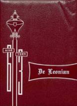 DeLeon High School 1963 yearbook cover photo