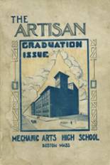 Mechanic Arts High School 1931 yearbook cover photo