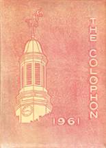 Pleasant Mt. High School 1961 yearbook cover photo