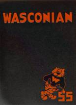Wasco Union High School 1955 yearbook cover photo