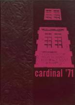 Erie Community High School 1971 yearbook cover photo