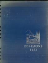 Spirit Lake High School 1953 yearbook cover photo