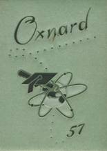 Oxnard High School 1957 yearbook cover photo