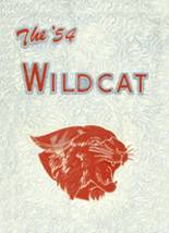 Hanover High School 1954 yearbook cover photo
