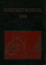 Pomfret School 1993 yearbook cover photo